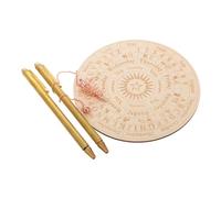 UPKOCH Kit Radioestesia in Rame con Estensibili Pendolo e Tappetino in Legno Portatile per Caccia AI Ricerca Tesori e