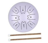 UPKOCH Lingua in Acciaio Inossidabile per Meditazione e Percussioni Strumento Musicale Leggero e Facile da Usare per Principianti