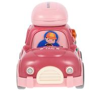 UPKOCH Macchina Giocattolo a Traino a Trasmissione Inerziale Auto Cartone Animato Resistente e Compatta Giocattolo Multifunzione per Uso Domestico ed Esterno Spazio per Riporre