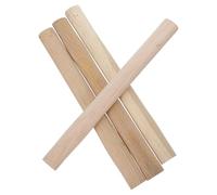 UPKOCH Manico di Ricambio Ergonomico per Martello in Legno Duro 4 Pezzi 13 | Impugnatura Comoda per Carpenteria e Riparazione Attrezzi da Giardino Sostituzione Facile