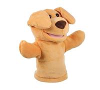 UPKOCH Mano Peluche Cane Interattivo per Raccontare e Giocare Sviluppo Motorio e Coordinazione per Teatri e Attività Educative