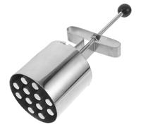 UPKOCH Manuale Pressa per Briquette a Nido d'Alveare in Acciaio Resistente Stampo Multi-foro per Carbone e Carbonella Accessorio DIY per Combustibile per Barbecue e Uso Domestico