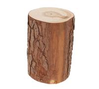 UPKOCH Mensola da Parete in Legno Forma Ceppo Piante e Artificiali Supporto Rotondo per Decorazione Vintage Casa e Balcone Dimensione