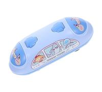 UPKOCH Mini Treno Ritorno Automatico Cartoon Resistente in Plastica Divertente e Facile da Usare per Giochi Educativi e Attività Genitore Figlio