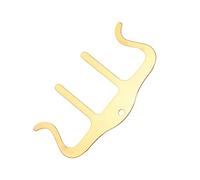 UPKOCH Morsetto a spettro metallico di tipo clip di note musicali clip di pagina - Fermacarte metallo Clip per spartiti di pianoforte detentore del punteggio segnapunti tipo Golden