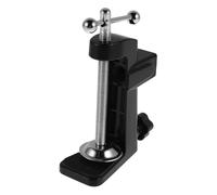 UPKOCH Morsetto da Scrivania con Vite Regolabile Supporto per Braccio Microfono Base in Metallo Clip da Tavolo Supporto da Tavolo Regolabile Compatibile con Microfoni per Streaming e Regi