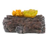 UPKOCH Nascondi a Forma di Ceppo D'albero Realistico in Resina da Esterno Chiave Robusto e Decorativo per Giardino e Spazio Esterno