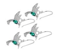 UPKOCH Orecchini a Bottone a Colibrì Con Zirconi 2 Paia Eleganti Per Per Madre e Figlia Design e Pronti Regalare