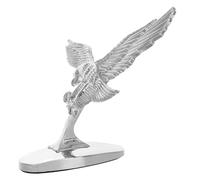 UPKOCH Ornamento Cofano Auto in Metallo Aquila 3d, Argento per Suv e Camion | Look Vintage e Distintivo, Leggero per Progetti Esterni e Auto da Esposizione