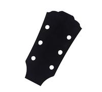 UPKOCH Paletta Per Manico in Metallo Per Chitarra Elettrica - Impiallacciatura Di Ricambio Per Paletta - Nero