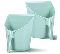 UPKOCH Paletta Verticale Portatile 2 Pezzi, Mini Pala per Spazzatura da Tavolo Manico Comodo, Pala Pratica per Rifiuti Domestici Uso Quotidiano