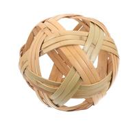 UPKOCH Palla Decorativa Senza Odore Resistente all'Usura Intrecciata in bambù Accessorio Chic e Fresco per Decorazione Domestica o Regalo per Amici