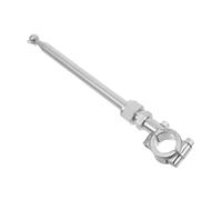 UPKOCH Pennone Per Ringhiera Per Scale Via Cavo Interna Supporti Bandiera Accessori Per Da Cross Kit Ringhiera in Filo Metallico Per Ponti Acciaio Inossidabile Silver