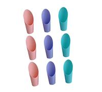 UPKOCH Per Secchio Plastica Per Bonsai e Giardinaggio Set 9 Mini Palette Per Invasatura Attrezzi Da Giardinaggio Manici Cilindrici Design Semi-appuntito Facile Utilizzo