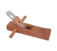 UPKOCH Pialla Portatile Manuale in Legno Di Padouk 280mm, Pialla Da Carpentiere Ergonomica Per Lavorazione Artigianale Del Legno, Utensile Per Falegnameria Lama Affilata Resistente