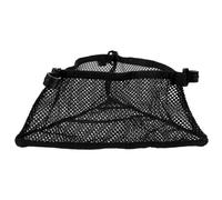 UPKOCH Piccola borsa da tavolo rotondo pieghevole tavolo da campeggio all'aperto mini scrivania borsa a rete sotto il tavolo Borsa di stoccaggio del tavolo da campo Tabella dei casi Nero