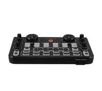 UPKOCH Piccolo mixer audio da gioco: scheda audio professionale per il mixaggio multilingue da tavolo per streaming live, karaoke e podcasting