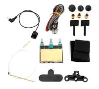 UPKOCH Pickup per Chitarra Ukulele Violino di Accessori con Controllo Volume e Tono Pickup Piezoelettrico Attivo e Regolabile per Strumenti Musicali
