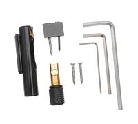 UPKOCH Ponte Tremolo Per Basso A 5 Corde Nero Rotondo Senza Paletta Ga1121 Accessori Per Chitarra Elettrica
