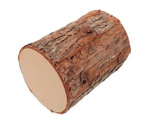 UPKOCH Porta Albero di Natale Base Rustica e Portatile in Legno Effetto Realistico Texture a Grana di Legno per Decorazioni Natalizie e Presepi in Casa