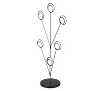 UPKOCH Porta Memo da Scrivania Elegante a Forma di Pavone in Acciaio Inossidabile con Base Stabile e Clip Multiple, per Uso Domestico e Ristoranti