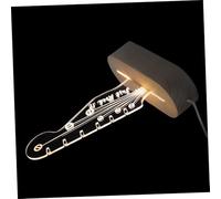 UPKOCH Porta Plettri in Acrilico Per Chitarra Con Luci A Led A Forma Di Paletta Per Basso E Accessori Per Chitarra Elettrica