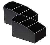 UPKOCH Porta Zucchero Bustine Bar 2Pcs Sacchetti Acrilici Per Desktop Decorazione Di Stoccaggio Compartimento Dell'Hotel Organizzatore Titolare Sciolto Tè Bin Casa