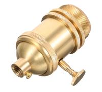 UPKOCH Portalampada Vintage Interruttore Zoccolo Per Lampadine Con Design Retro Per Lampadari e Illuminazione Domestica Stile Industriale Per Cucine Soggiorni e Ristoranti Resistente e