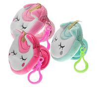 UPKOCH Portamonete Unicorno per e Adulti 3 Braccialetti a Borsa Adorabile e Pratica per Compleanni e Feste a Tema
