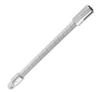 UPKOCH Prolunga Argento Bussola Acciaio Chiave Flessibile a per Elastico | Uso Professionale e Personale, Compatta e Portatile, Forte Resilienza, Accessorio Pratico