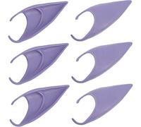 UPKOCH Punti di Orecchie di Elfo Halloween Folletto Kit Sollevatore Filtro Costume da Orecchie Orecchio Cosplay Costume degli Elfi Puntelli per Le Orecchie Gel di silice Bianca
