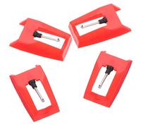 UPKOCH Puntina Per Giradischi - 4 Pezzi Materiale in Alluminio Capacità Di Tracciamento Migliorata Uso Duraturo