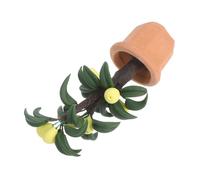 UPKOCH Realistic Plant With Fruits For Dollhouses Fairy Gardens And Home Decor Elegant Craftsmanship And Flexible Decoration