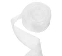 UPKOCH Rete Elastica per Vasi Piante, Bianca, Plastica, Traspirante | Copertura Sostituibile per Bonsai e Orchidee, Uso in Serra e Giardino, per Vasi da Vivaio