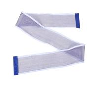 UPKOCH Rete Tennis Tavolo Retrattile Mesh Blu per e Facile Installazione Adatta Ed Esterni e Versatile