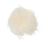 UPKOCH Riempitivo Carta Rafia Bianca per Confezioni Regalo Decorazioni Matrimonio Carta Increspata Resistente per Imballaggi e Riempimento Scatole