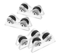 UPKOCH Rilevatore di Rettilineità per Stecche da Biliardo 4 Pezzi, Strumento Portatile Sensori Microrilevamento, Accessorio per Controllo Preciso e Manutenzione Professionale