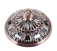 UPKOCH Rosone Per Lampadario Rosone Vintage Kit Rosone Per Soffitto In Ferro Con Gancio Coperchio Della Piastra Della Lampada Parti Della Lampada Per Lampada A Sospensione Da Soffitto