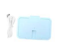 UPKOCH Scalda Salviette Umidificate Portatile per Riscaldatore USB per Salviette Dispenser Temperatura per Compatibile con Tutti Materiale Colore Blu