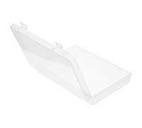 UPKOCH Scatola Porta Carte da Gioco Rettangolare Trasparente Contenitore Salvaspazio per Carte Poker e Accessori Custodia Pratica e Robusta per Viaggi e Organizzazione