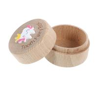 UPKOCH Scatola Porta-denti da Latte Scatola Porta-denti da Fata Scatola Porta-denti da Fata in Legno per Bambini E Bambine Scatola Porta-denti da Ricordare