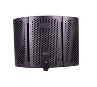 UPKOCH Schermo Filtro Microfono Filtro Microfono Riduzione del Rumore Antispruzzo per Interviste Giornalistiche e Conferenze