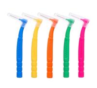 UPKOCH Scovolini Setole in Nylon e Custodia Protettiva Interdentali 50 Pezzi e Rimozione Tartaro negli Spazi Stretti per Pulizia Denti a Casa