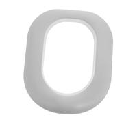 UPKOCH Sedile WC per sgabello per wc Sedile WC regolabile Sedile WC antiscivolo Sedile WC comodo cuscino del sedile del water per anziani rialzo del sedile del water pu Grey