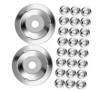 UPKOCH Set 100 Anelli Ching per Piatti Batteria a Percussione 0,3 Mm, Accessori per Tamburello e Suono Campanellino, Compatibili Tutti i Tipi di Batteria per Prove ed Esibizioni