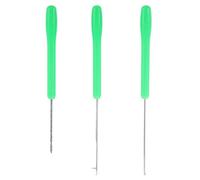 UPKOCH Set 3 Aghi da Pesca per Esche Vive con Impugnatura Ergonomica, Aghi Metallici per Vermi, Attrezzo Compatto per Innesco Esche da Carpa, per Pesca in Mare e Lago