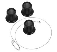 UPKOCH Set 4 Pezzi Lenti d'Ingrandimento Clip per Orologiai e Gioiellieri Ingrandimento 5X 10X 15X Vetro e Metallo Resistente Strumenti Portatili per Riparazione e Ispezione di