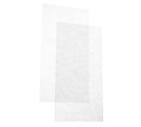 UPKOCH Set da 2 Fogli in Celluloide Bianca per Intarsi e Impiallacciatura Paletta Chitarra, Accessori per Decorazione Tastiera e Riparazione Strumenti Musicali