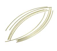 UPKOCH Set Di Fili Per Tasti in Ottone Per Chitarra Da 1 6 Mm 10 Pezzi Per Riparazione E Costruzione Di Chitarre