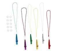 UPKOCH Set Di Kazoo in Metallo Ukulele Partner Kazoo Con Membrane Extra Strumenti Per Ragazzi E Ragazze E Famiglie